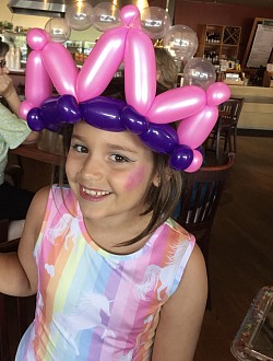 Balloon Art at kids night